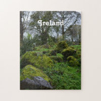 Floresta no castelo do Blarney