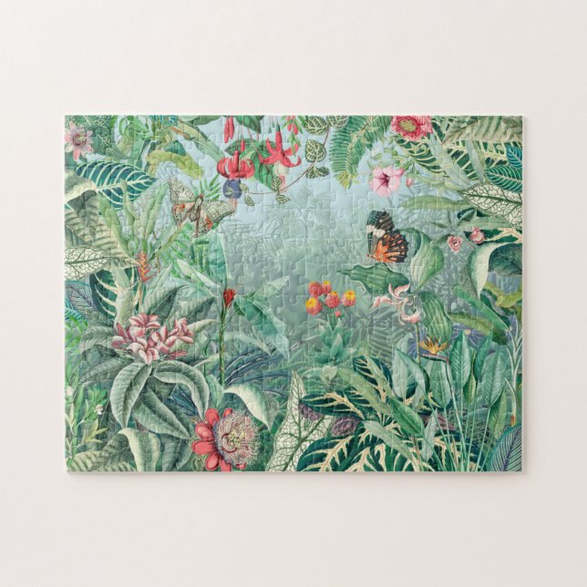 Quebra-cabeça Floresta Tropica Fantástica Fabulosa (Horizontal)