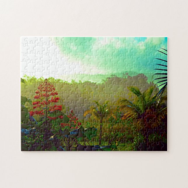 Quebra-cabeça Floresta Tropical (Horizontal)