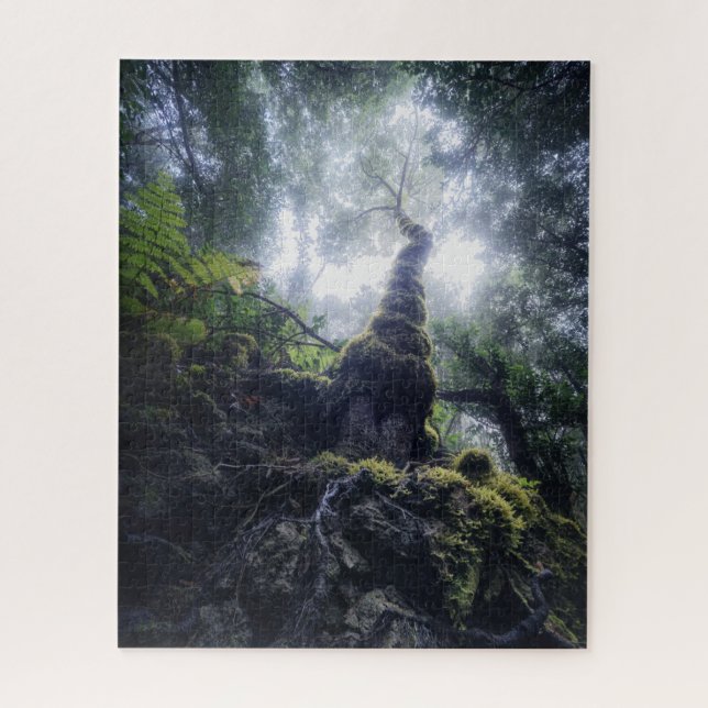 Quebra-cabeça Florestas | Ilhas Canárias do Parque Rural de Anag (Vertical)