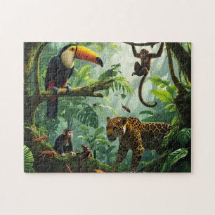 Quebra-cabeça Florestas Tropicais