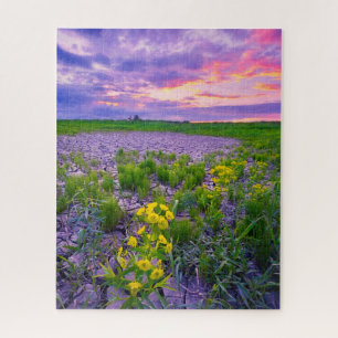 Quebra-cabeça Flowers North Dakota Red River Valley