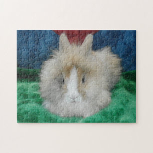 Quebra-cabeça Fluffy Lionhead Bunny Rabbit