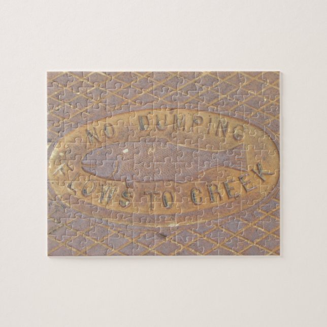 Quebra-cabeça - Flutua para Creek (Horizontal)