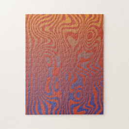 Quebra-cabeça Fluxo de Sonho l Padrão Abstrato Trippy - No. 01