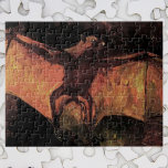 Quebra-cabeça Flying Fox Bat por Vincent van Gogh<br><div class="desc">Flying Fox, de Vincent van Gogh, é um apos impressionismo vintage de arte fina, que ainda é uma pintura em vida com um morcego fruta em voo, com suas asas espalhadas. Esses megabats são alguns dos maiores do mundo. Eles não têm ecolocalização, mas, em vez disso, têm um senso de...</div>