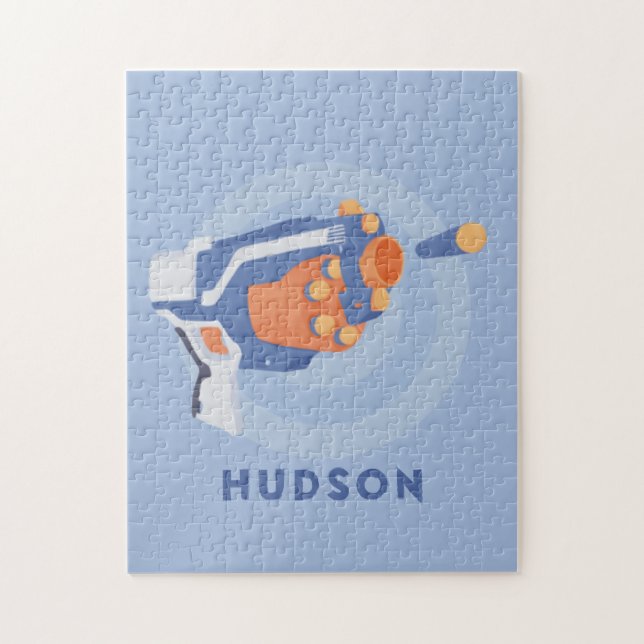 Quebra-cabeça Foam dart gun personalizado (Vertical)