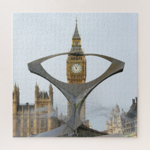 Quebra-cabeça Foco no Big Ben - Londres - 20x20 - 676 pcs.