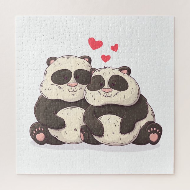 Quebra-cabeça fofofo (Vertical)