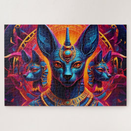 Quebra-cabeça "Fogo dos deuses" com várias deidades