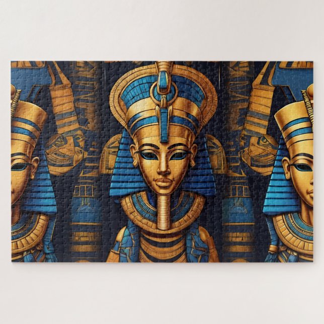 Quebra-cabeça "Fogo dos deuses" com várias deidades (Horizontal)