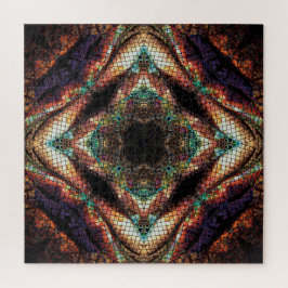 Quebra-cabeça Fogo Mosaico
