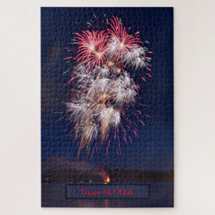 Quebra-cabeça Fogos De Artifício Dia 4 De Julho De Independênc