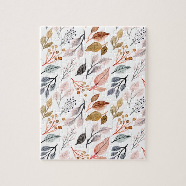 Quebra-cabeça folhas de árvores (Vertical)