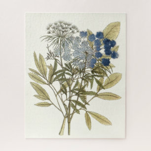 Quebra-cabeça Folhas de Lacy - Flores e Verde