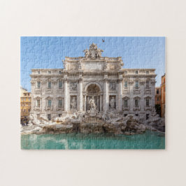 Quebra-cabeça Fontana de Trevi ao início da manhã - Roma, Itália