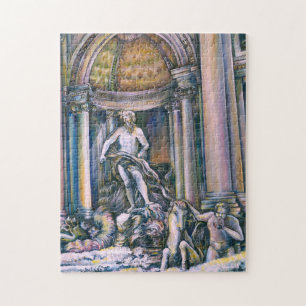 Quebra-cabeça Fontana Di Trevi, Roma