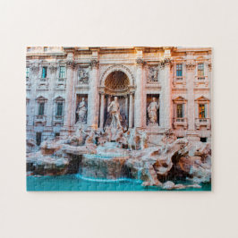 Quebra-cabeça Fonte de Trevi Roma.