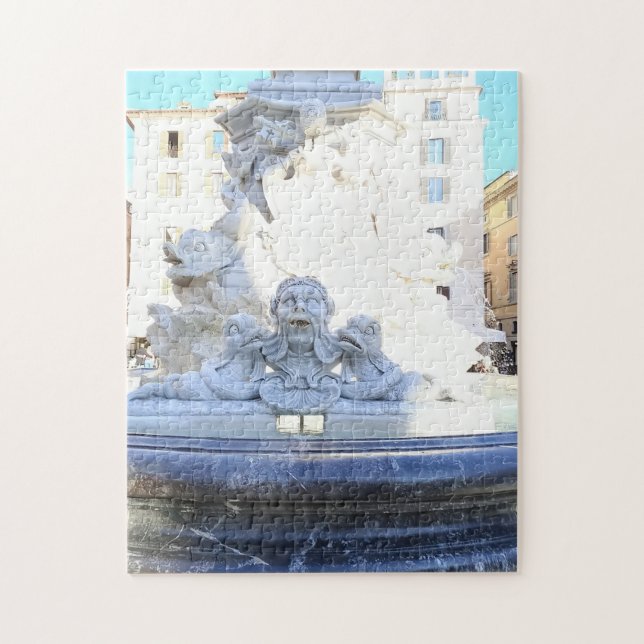 Quebra-cabeça Fonte em roma 256 peças (Vertical)