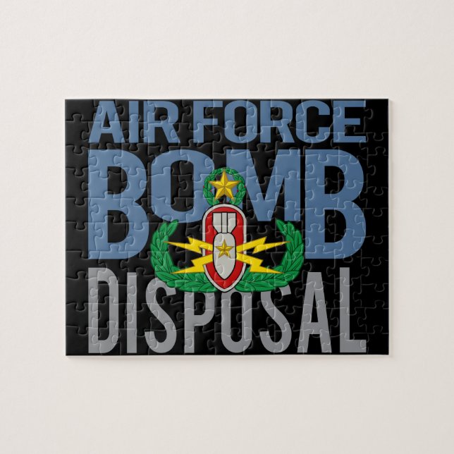 Quebra-cabeça Força aérea EOD mestre (Horizontal)
