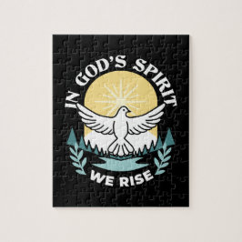 Quebra-cabeça Força Espiritual em Deus - Assustador do Cristão