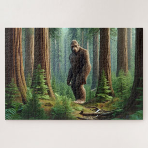 Quebra-cabeça Forest Guardian, Bigfoot, Wildlife