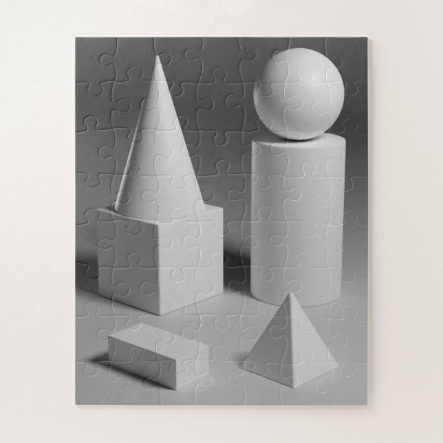 Quebra-cabeça Forma Geométrica (Vertical)