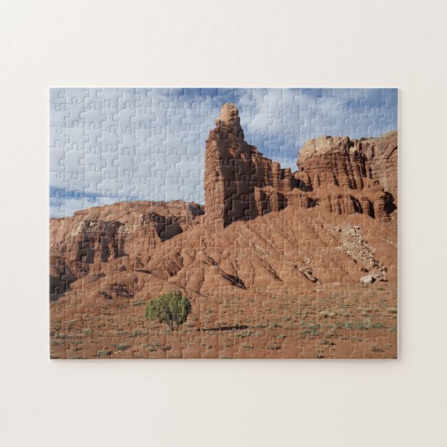 Quebra-cabeça Formações de Rock Vermelho no Deserto de Utah (Horizontal)