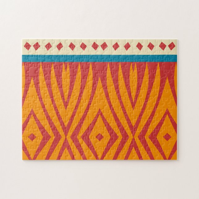 Quebra-cabeça Formas em cores retrorreflectoras (Horizontal)