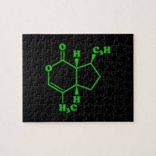 Quebra-cabeça Fórmula Química Molecular de Nepetalactona de Ca