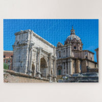 Fórum Romano arruina em Roma, Itália