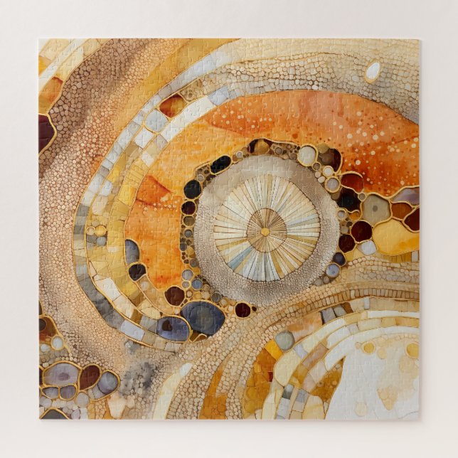 Quebra-cabeça Fóssil abstrato (Vertical)