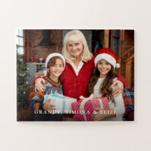 Foto Charmosa da Família Páscoa Natal Monograma
