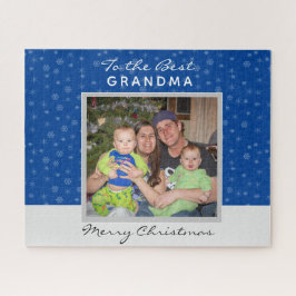 Quebra-cabeça Foto da avó personalizada