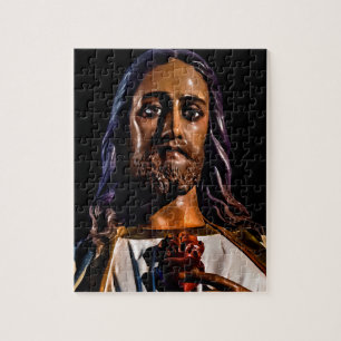 Quebra-cabeça Foto da escultura do Jesus Cristo