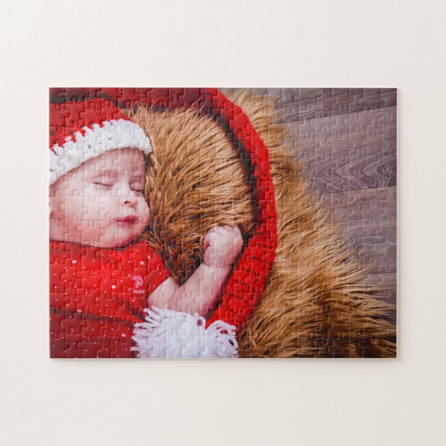 Quebra-cabeça Foto da família personalizada (Horizontal)