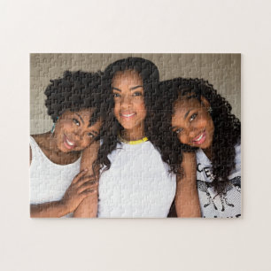 Quebra-cabeça Foto da família personalizada