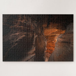 Quebra-cabeça Foto da natureza da gruta Sandstone