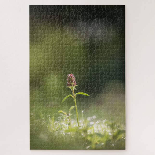 Quebra-cabeça Foto da natureza do Prunella Flower (Vertical)