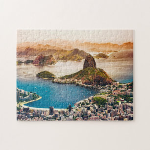 Quebra-cabeça Foto da paisagem urbana do Rio de Janeiro