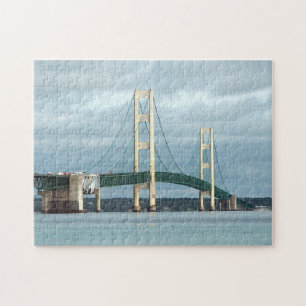 Quebra-cabeça Foto da Ponte Mackinac de Michigan