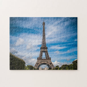 Quebra-cabeça Foto da Torre Eiffel da França