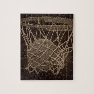 Quebra-cabeça Foto de basquete danificada