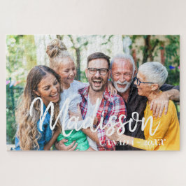 Quebra-cabeça Foto de Família Moderna e Divertida em Roteiro Sim