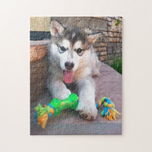 Quebra-cabeça Foto de Fechamento do Café Malamute no Alasca