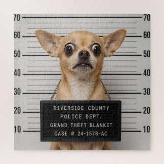Quebra-cabeça Foto de Mugshot de Chihuahua: Grande Roubo de Cobe