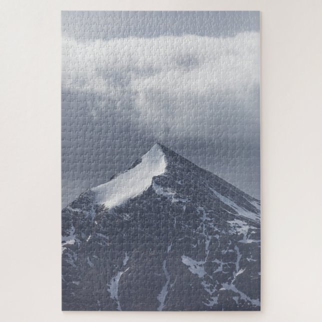 Quebra-cabeça Foto de Paisagem de Montanha da Noruega (Vertical)