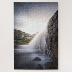 Quebra-cabeça Foto de paisagem em cascata