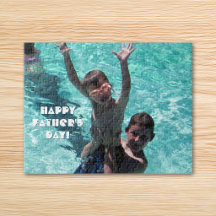Foto Decorativa de Família no Dia dos Pais Feliz