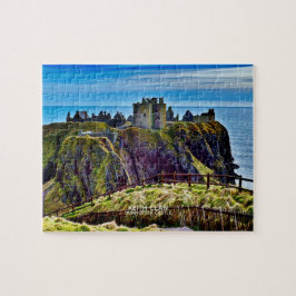 Quebra-cabeça Foto do castelo Dunnottar do escocês Keith Clan